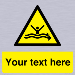 Custom Warning strong currents